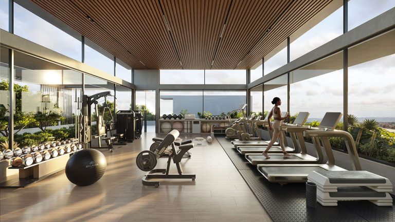 Fitness centre at Regalia, Airport Residential Accra